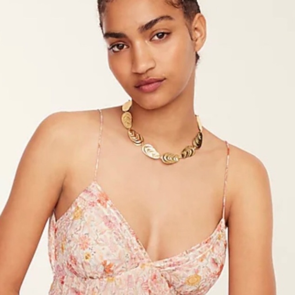 J. Crew Magma Necklace includes jewelry pouch